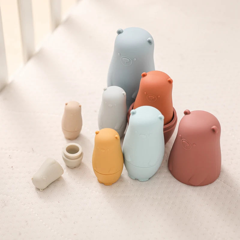 Silicone Stacking Baby Doll
