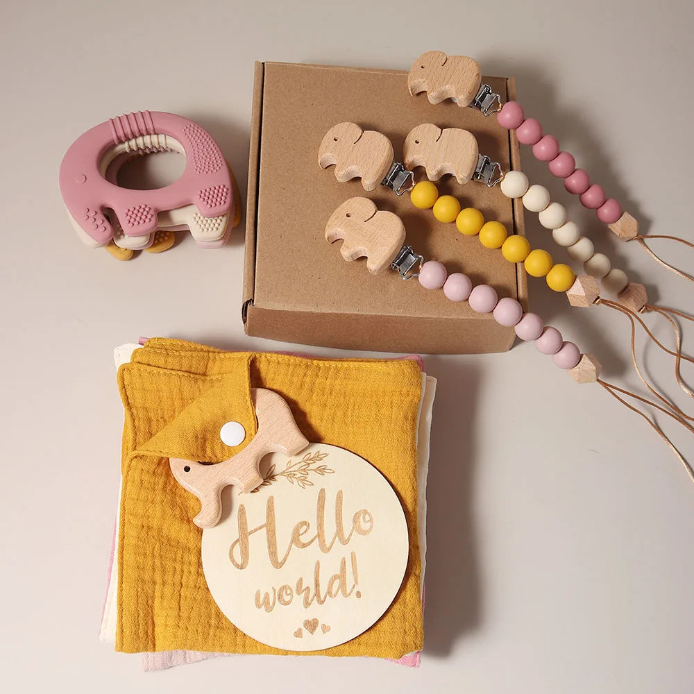 Coffret de naissance éléphant