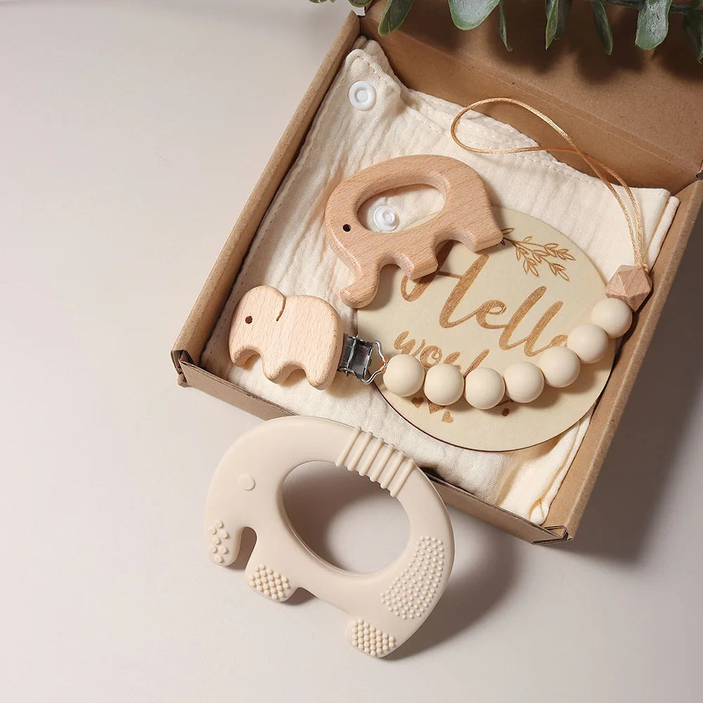Coffret de naissance éléphant