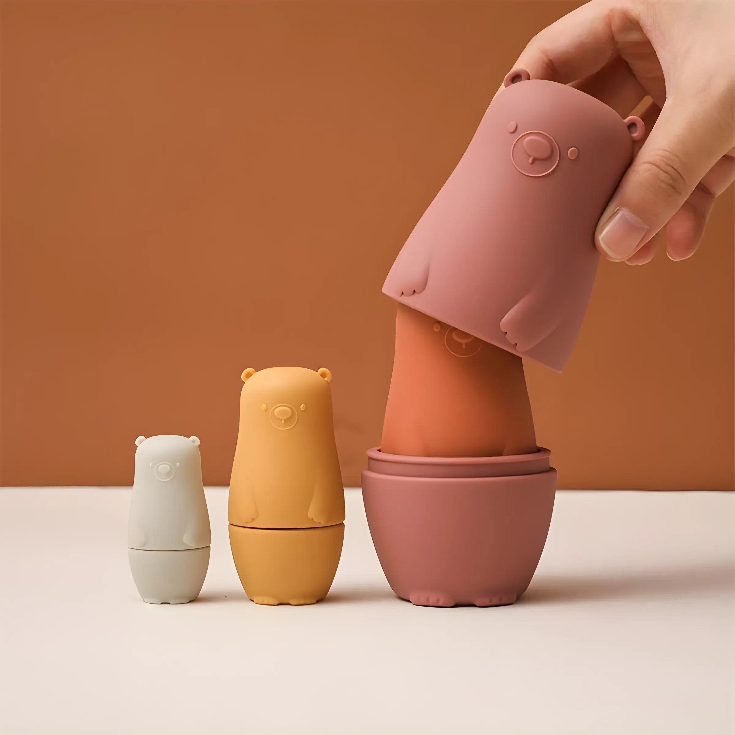 Silicone Stacking Baby Doll