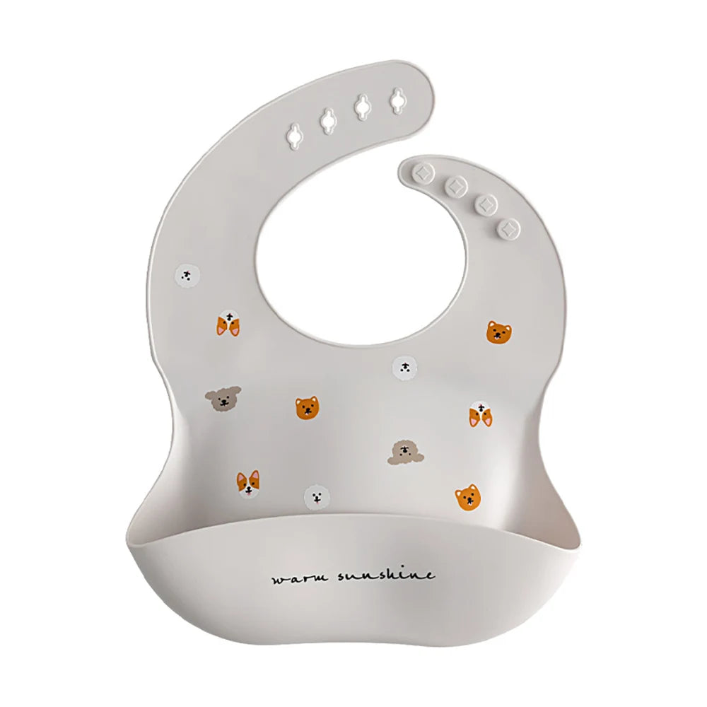 Patterned bib with collector