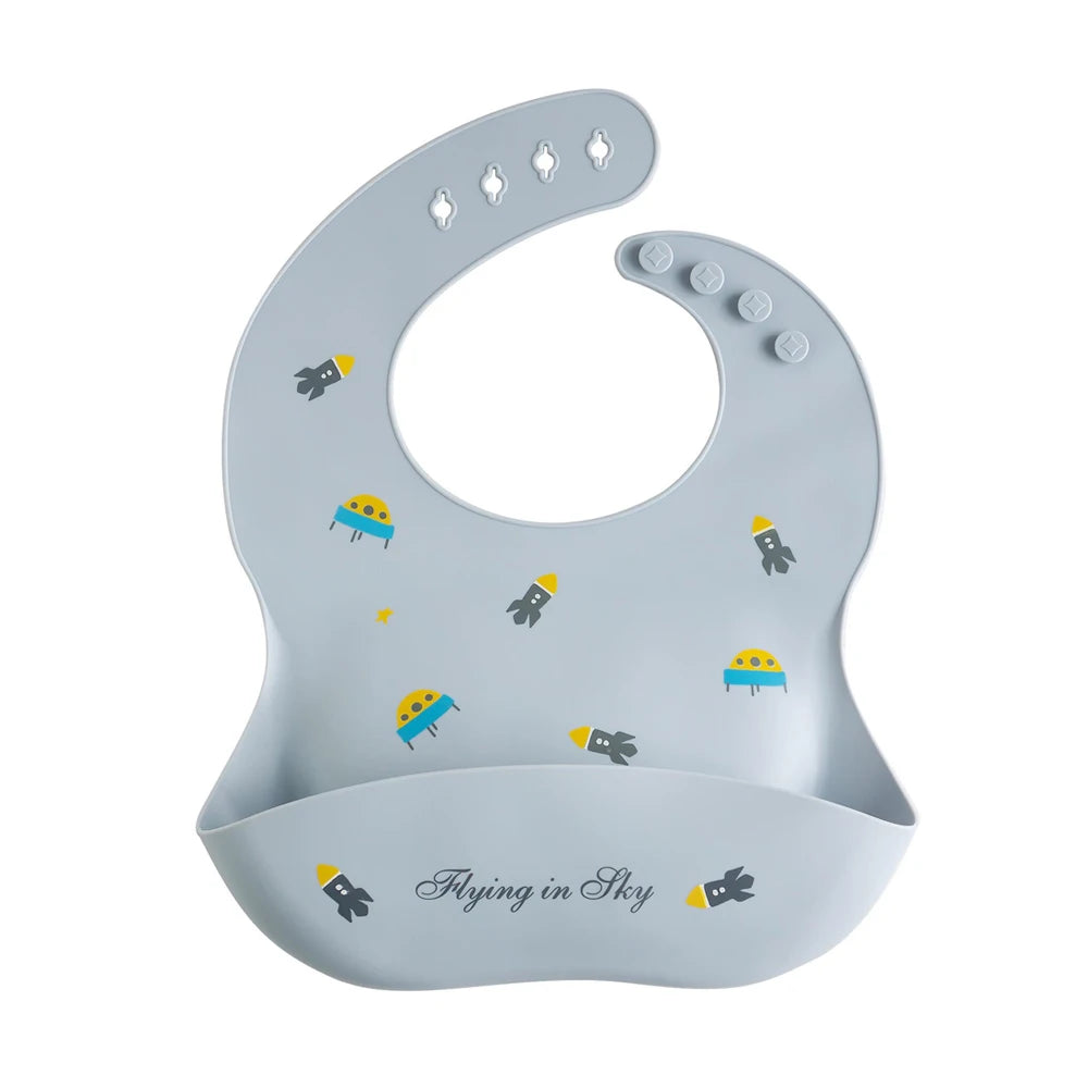 Patterned bib with collector