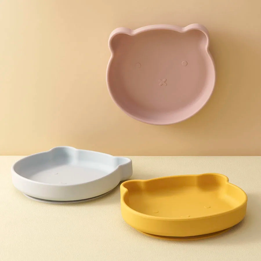 Teddy bear suction plate