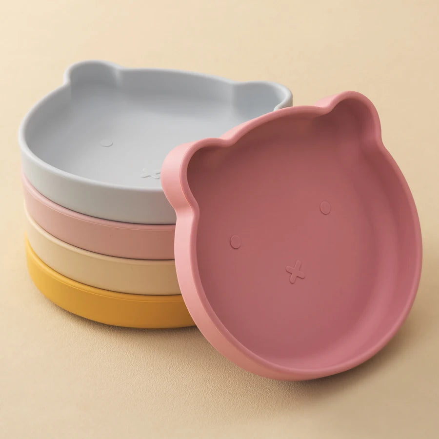 Teddy bear suction plate