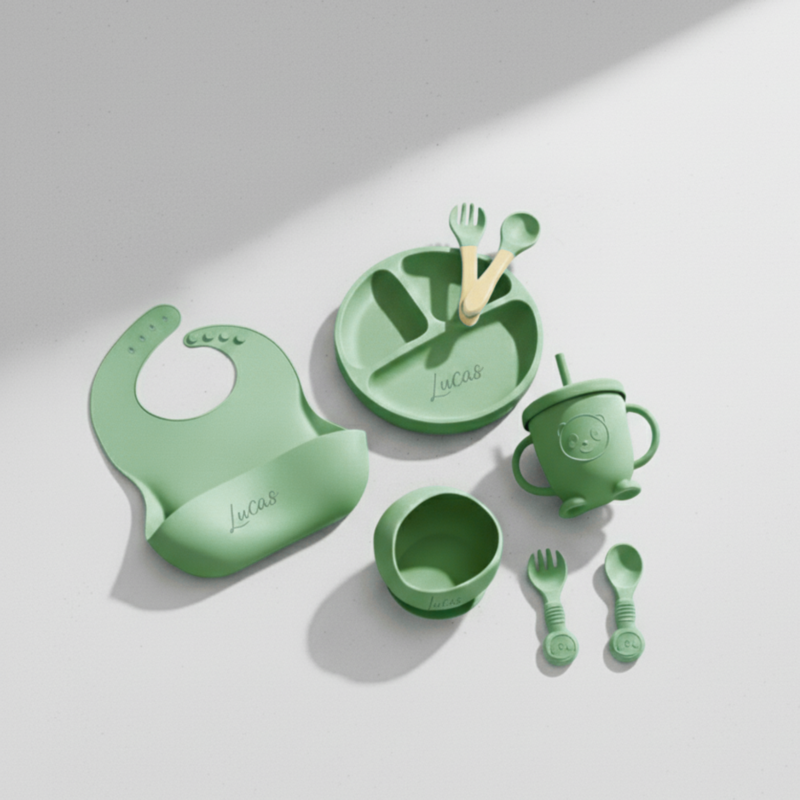 Set repas bébé personnalisable