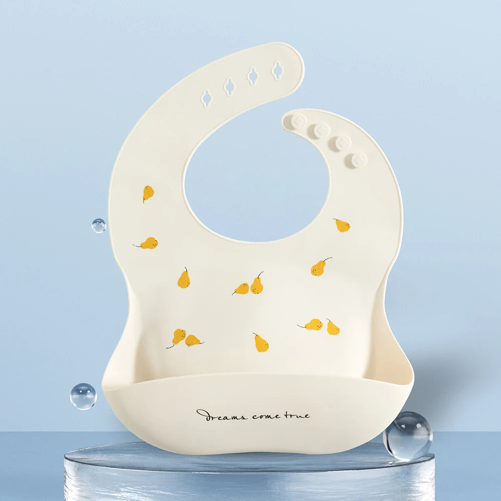 Patterned bib with collector
