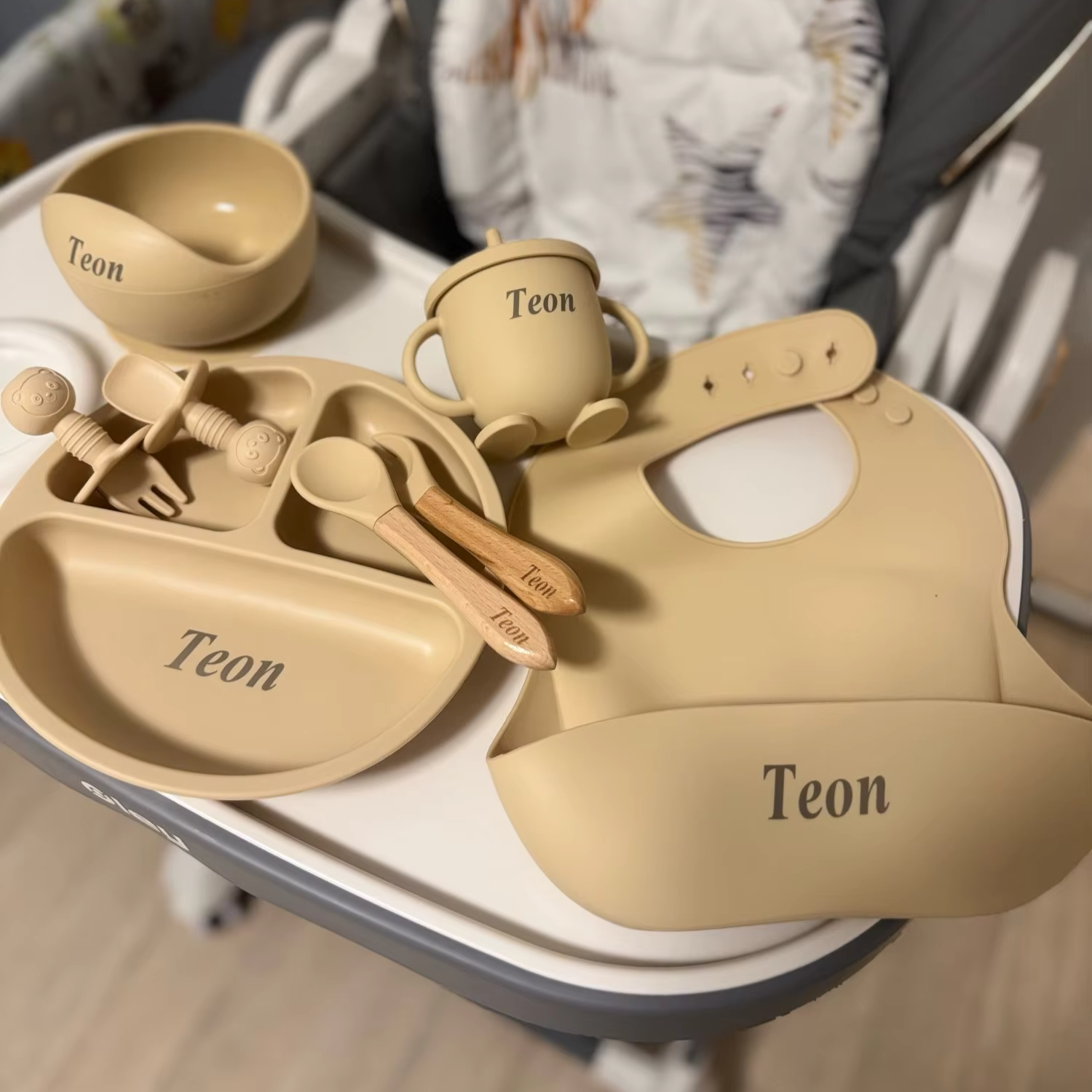 Customizable baby meal set