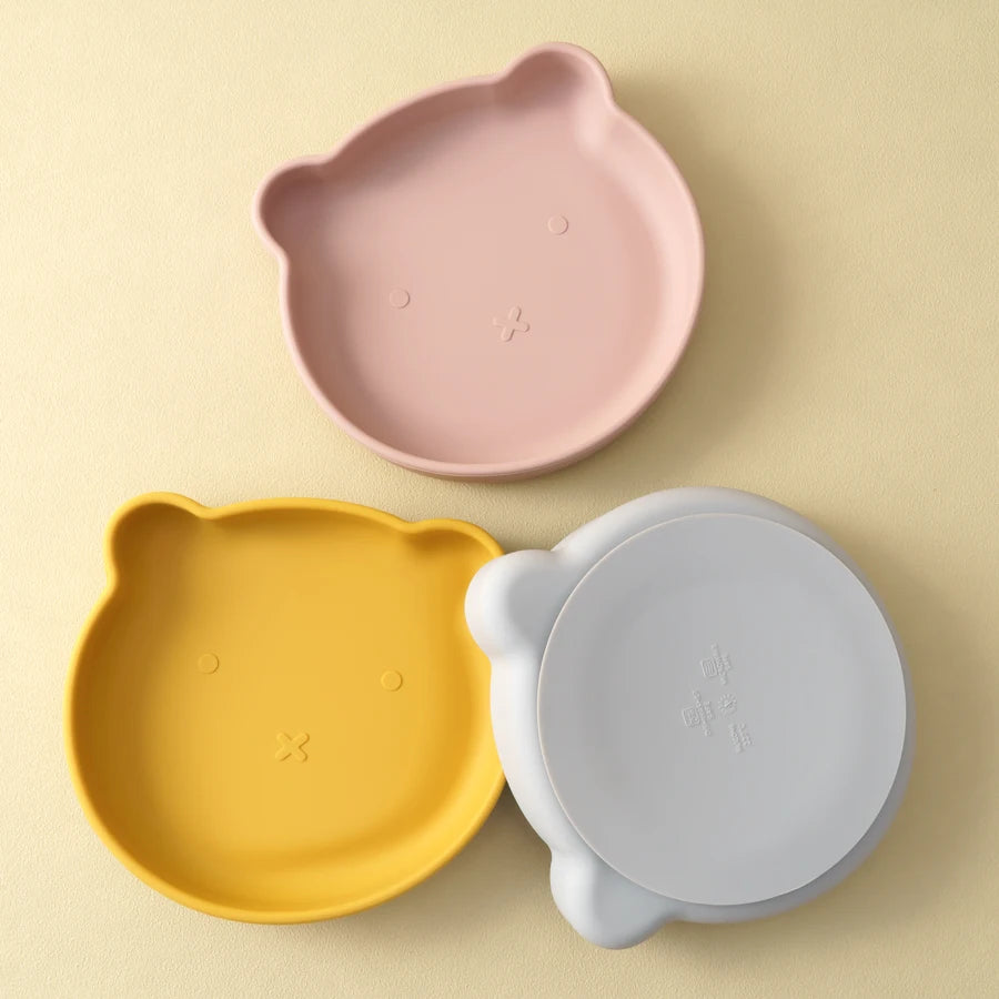 Teddy bear suction plate