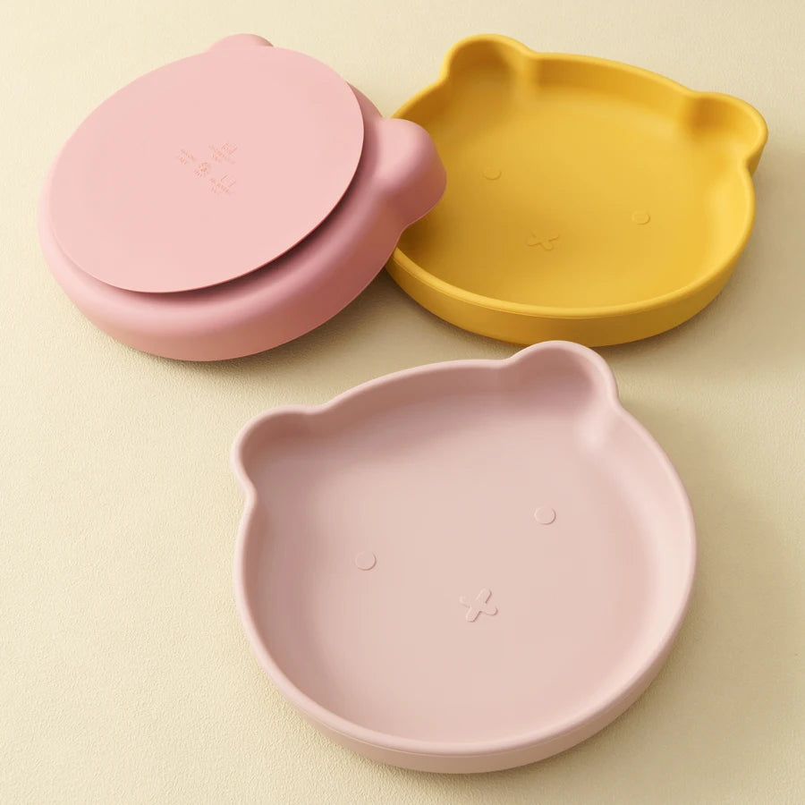 Teddy bear suction plate