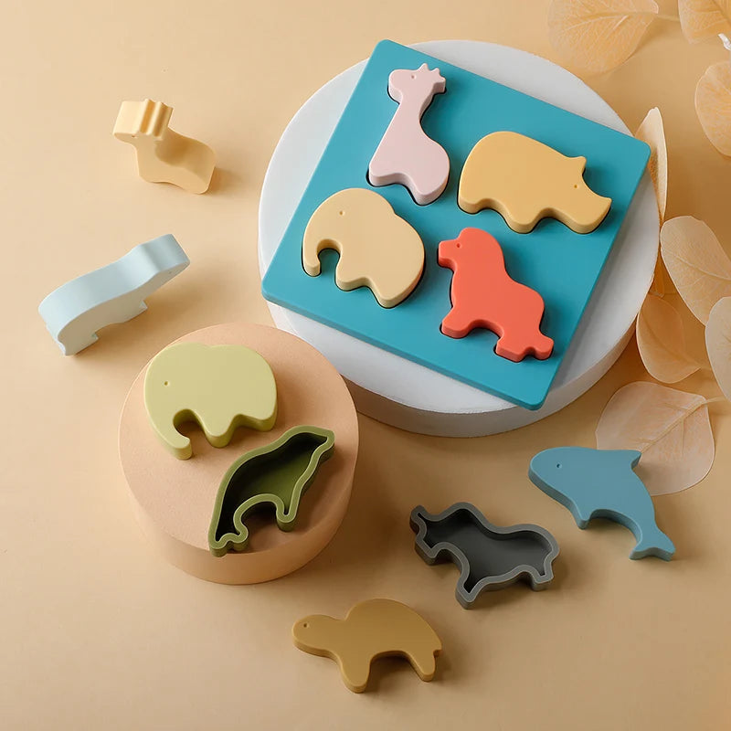 Educational animal puzzle